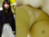 かわいいお姉さんたちのパンスト越しの白パンツを拝見(No.18)