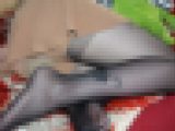 完全スト脚フェチ向け　素人　黒パンスト画像1 　【ZIPファイル】
