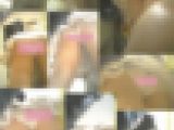 【FHD60fpsリマスター】【再販】HD高画質パンチラ逆さ撮り　お尻にフィットした白パンツがエロすぎだ！　しつこく撮られたカワ