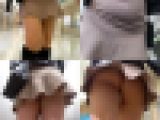 【スカートの中の秘密】☆メガトンヒップ級の生尻丸出しパンチラ!!!