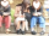 お座りお姉さん発見！！（ＦＨＤ）大変です！！パンツが見えてますよ９６