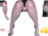 【４K】※顔出し※脚上げからのエロパンツ?フェロモンマックス○○レディ