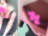 【前屈み胸チラ③】着やせする巨乳・激カワＪＤちゃん→→あ、あ、呼吸に合わせてブラが、、、！