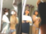【H◎M 店内着替え vol.12】もしかしてアイドル！？級の２人