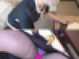 【ホテルマン】【交渉痴漢】全裸…！真面目かと思いきや制服を脱いだ途端、チンポ好きの片鱗を見せる！※なまチンポ成功【4K高画質】