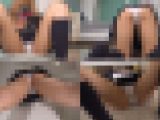 JK制服のままパンツ濡らして、いやらしいシミができちゃうパンチラ娘（2）