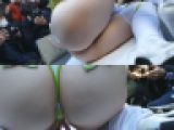 Ultra高画質動画 これがコミ毛の闇だ！乳輪生尻ほとんど見えている撮られた露出レイヤーVS悪質ローアングラーNO-34セット