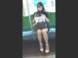 【再販】005紺ワンピ鼻ほじりの美形お姉さん