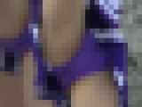 4K　チア部　16　パープル  目の大きな美少女発見