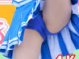 青のチア変則キック(4K)