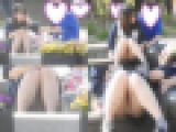 お座りお姉さん発見！！（ＦＨＤ）大変です！！パンツが見えてますよ１３８